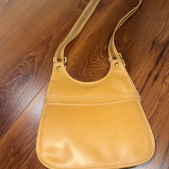 Vintage leather Coach bag Legacy - Picture 8 of 15